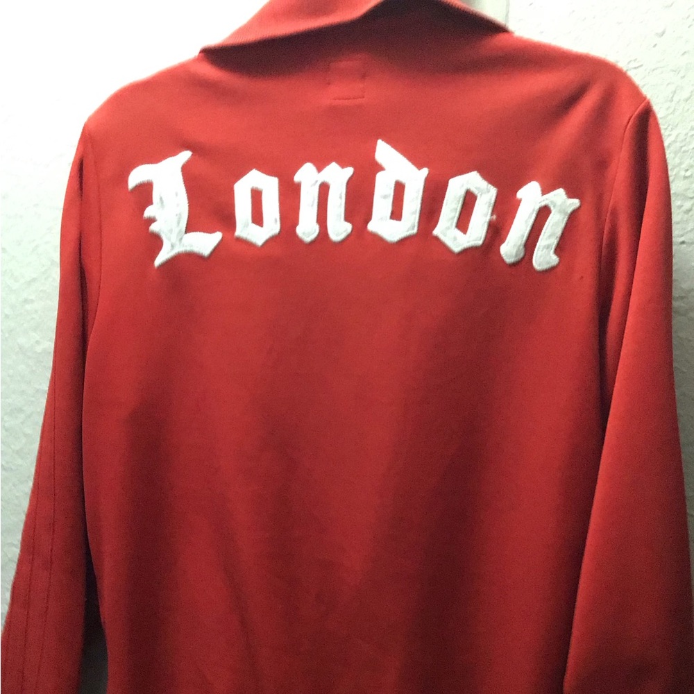 Adidas men’s M red track jacket